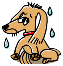 A dog dog dog. sticker #2471785