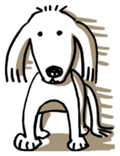 A dog dog dog. sticker #2471787