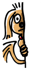 A dog dog dog. sticker #2471792