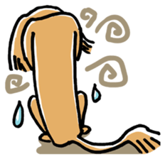 A dog dog dog. sticker #2471794