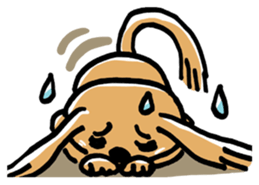 A dog dog dog. sticker #2471795