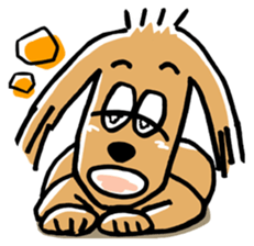 A dog dog dog. sticker #2471798