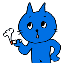 Georges : Cat that behave well as a cat sticker #2471811