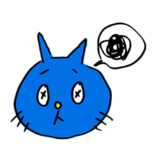 Georges : Cat that behave well as a cat sticker #2471820