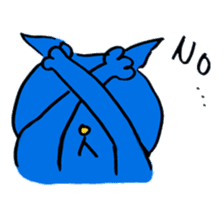 Georges : Cat that behave well as a cat sticker #2471821