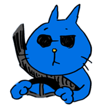 Georges : Cat that behave well as a cat sticker #2471822