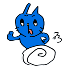 Georges : Cat that behave well as a cat sticker #2471824