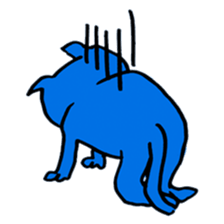 Georges : Cat that behave well as a cat sticker #2471826