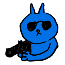 Georges : Cat that behave well as a cat sticker #2471829