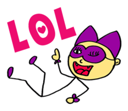 The Skinny Cat Girl sticker #2471891