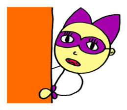 The Skinny Cat Girl sticker #2471892