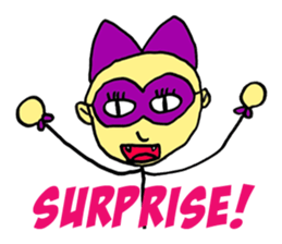 The Skinny Cat Girl sticker #2471893