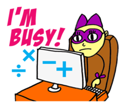 The Skinny Cat Girl sticker #2471910