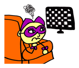 The Skinny Cat Girl sticker #2471919