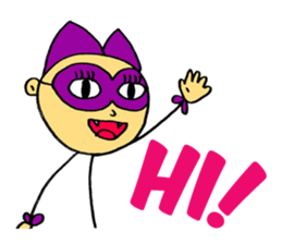 The Skinny Cat Girl sticker #2471926