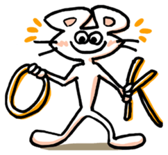 I am a white mouse. sticker #2472452