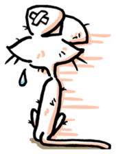 I am a white mouse. sticker #2472463