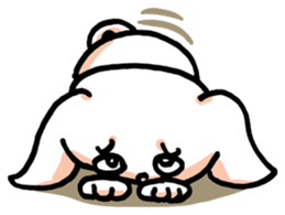 I am a white mouse. sticker #2472464