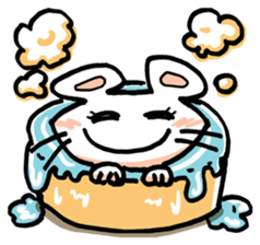 I am a white mouse. sticker #2472477