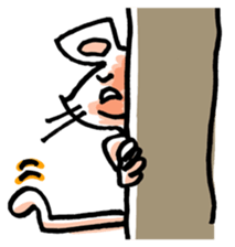 I am a white mouse. sticker #2472483