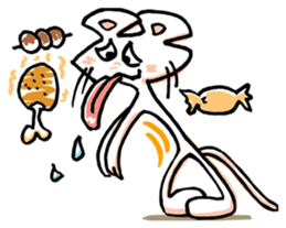 I am a white mouse. sticker #2472485