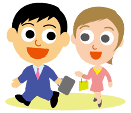 Nice businessman Mr. Junichi-kun sticker #2472716