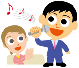 Nice businessman Mr. Junichi-kun sticker #2472719