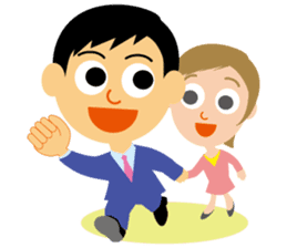 Nice businessman Mr. Junichi-kun sticker #2472720