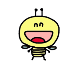 Bee Sticker sticker #2472934