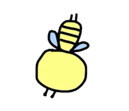 Bee Sticker sticker #2472951
