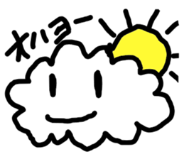 Mokumoku kun cloud sticker #2473488