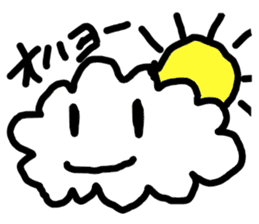 Mokumoku kun cloud sticker #2473488