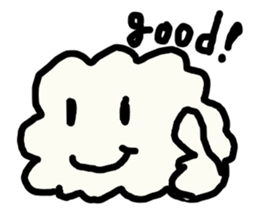Mokumoku kun cloud sticker #2473491