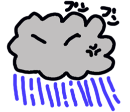 Mokumoku kun cloud sticker #2473501