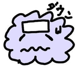 Mokumoku kun cloud sticker #2473502