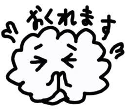 Mokumoku kun cloud sticker #2473503