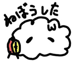 Mokumoku kun cloud sticker #2473504