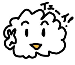 Mokumoku kun cloud sticker #2473506