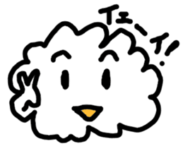 Mokumoku kun cloud sticker #2473506
