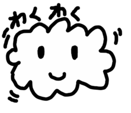 Mokumoku kun cloud sticker #2473507