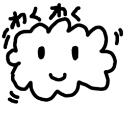 Mokumoku kun cloud sticker #2473507