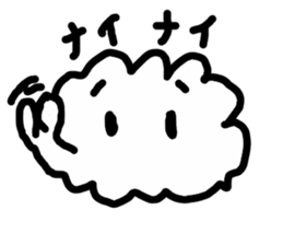 Mokumoku kun cloud sticker #2473508