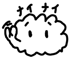 Mokumoku kun cloud sticker #2473508