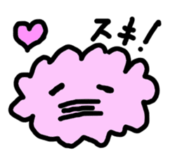 Mokumoku kun cloud sticker #2473509
