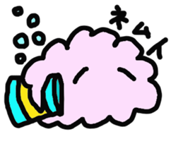 Mokumoku kun cloud sticker #2473512