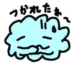 Mokumoku kun cloud sticker #2473513