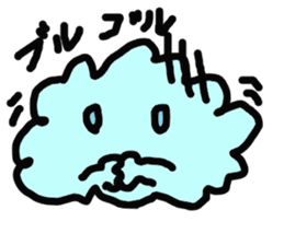 Mokumoku kun cloud sticker #2473517