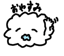 Mokumoku kun cloud sticker #2473518
