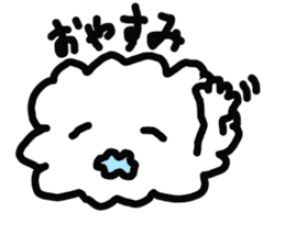 Mokumoku kun cloud sticker #2473518