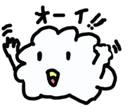 Mokumoku kun cloud sticker #2473520